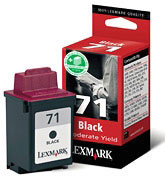 Lexmark Ink Cart/black N71 f Z11 Z31 (015MX971E)